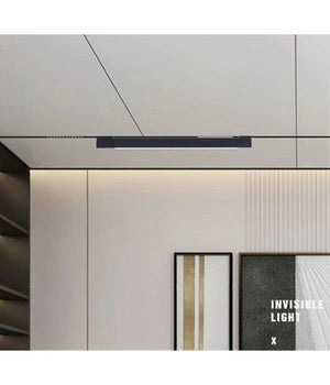 Faretto Led Lineare Per Binario Track Monofase 20 Watt Orientabile Cct Pst-57-3c  Nero       