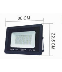 Faretto Led Proiettore Da Esterno 100w Nero Ip65 Luce 6500k 4000k 3000k         