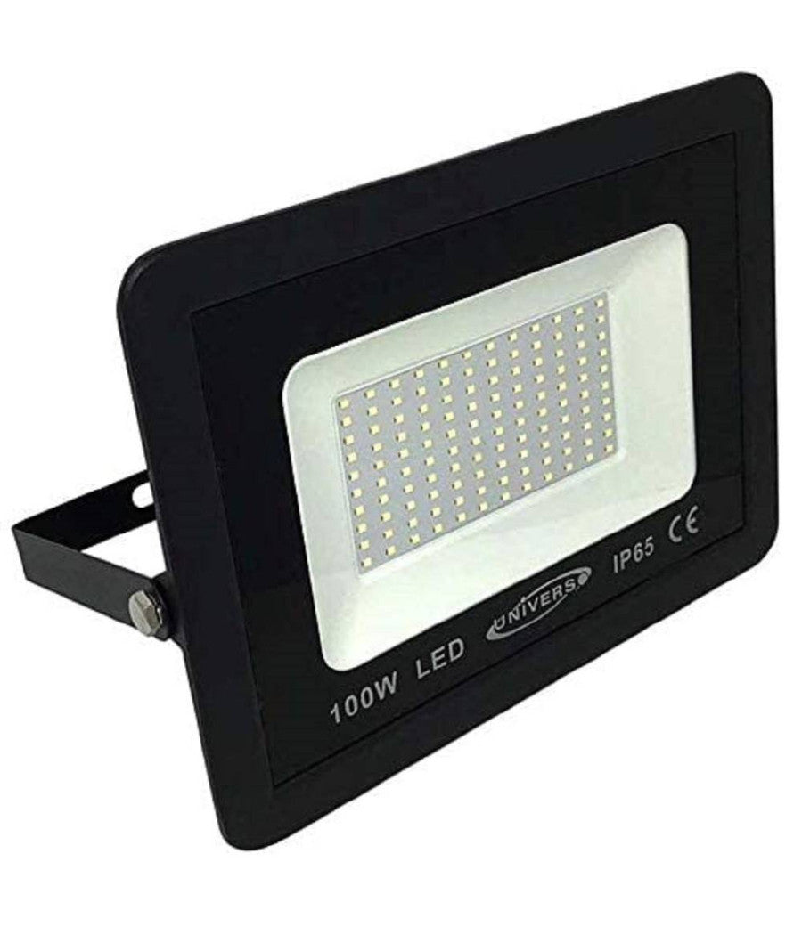Faretto Led Proiettore Da Esterno 100w Nero Ip65 Luce 6500k 4000k 3000k         