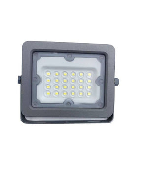 Faretto Led Proiettore Slim Esterno Grigio 20w Ip65 Luce 6500k 4000k 3000k Fs20w         