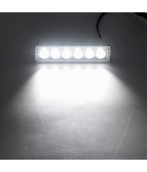 Faretto Led Rettangolare Da Incasso Bianco 11w Luce Calda Naturale Fredda Xtd-6-b         