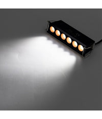 Faretto Led Rettangolare Incasso 11w Luce 6000k 4000k 3000k Moderno Nero Xtd-6-n         