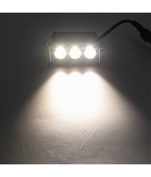 Faretto Led Rettangolare Nero Da Incasso 6 W Luce Naturale Fredda Calda Xtd-3-n  -bianco Naturale      -