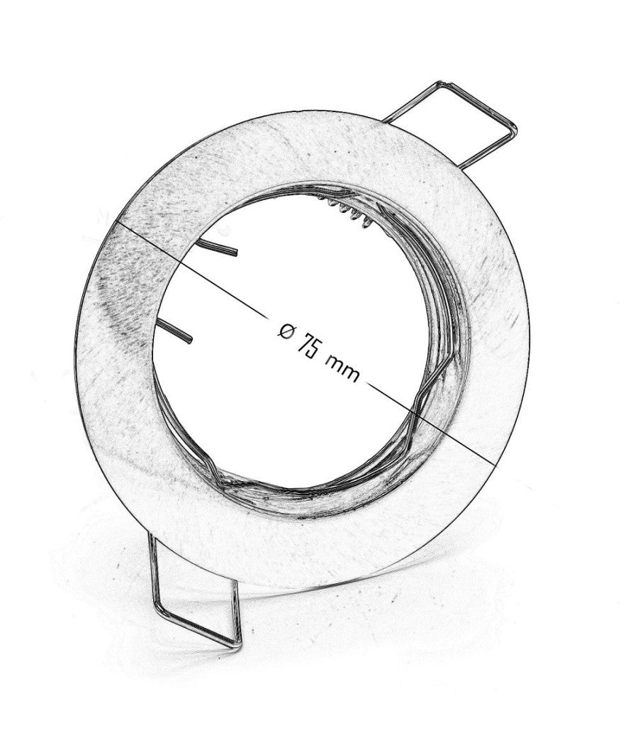 Faretto Led Rgb+3000k 6w 12v Incasso 6cm Tondo Rgbw Effetti Luce Colorata Barca         