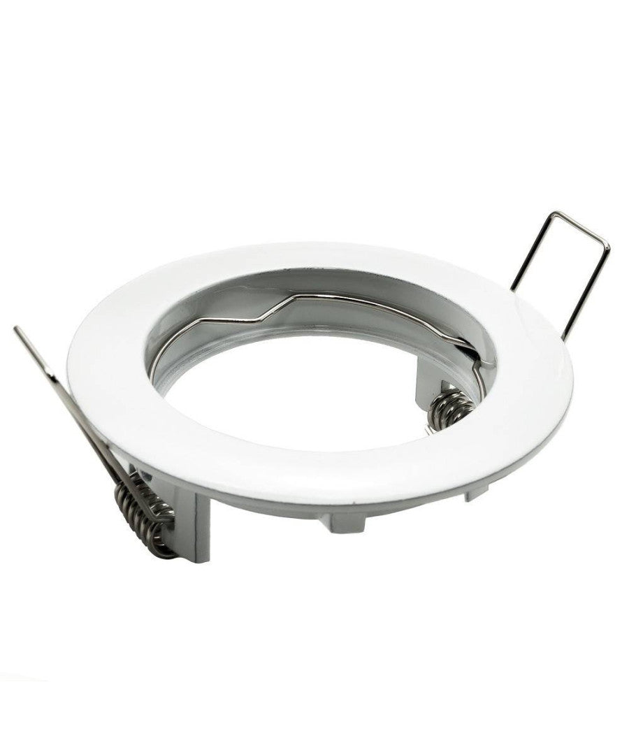 Faretto Led Rgb+6000k 6 W 12v Incasso 6cm Tondo Rgbw Effetti Luce Colorata Barca  Bianco       