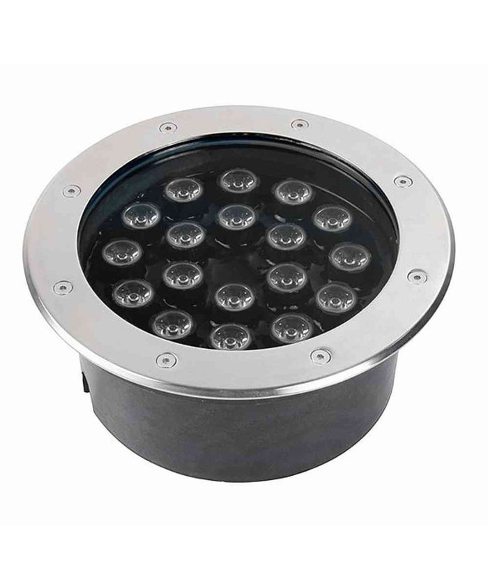 Faretto Led Segnapassi Watt Giardino Ip65 Calpestabile Per Esterno Impermeabile  -bianco Freddo-18 Watt      