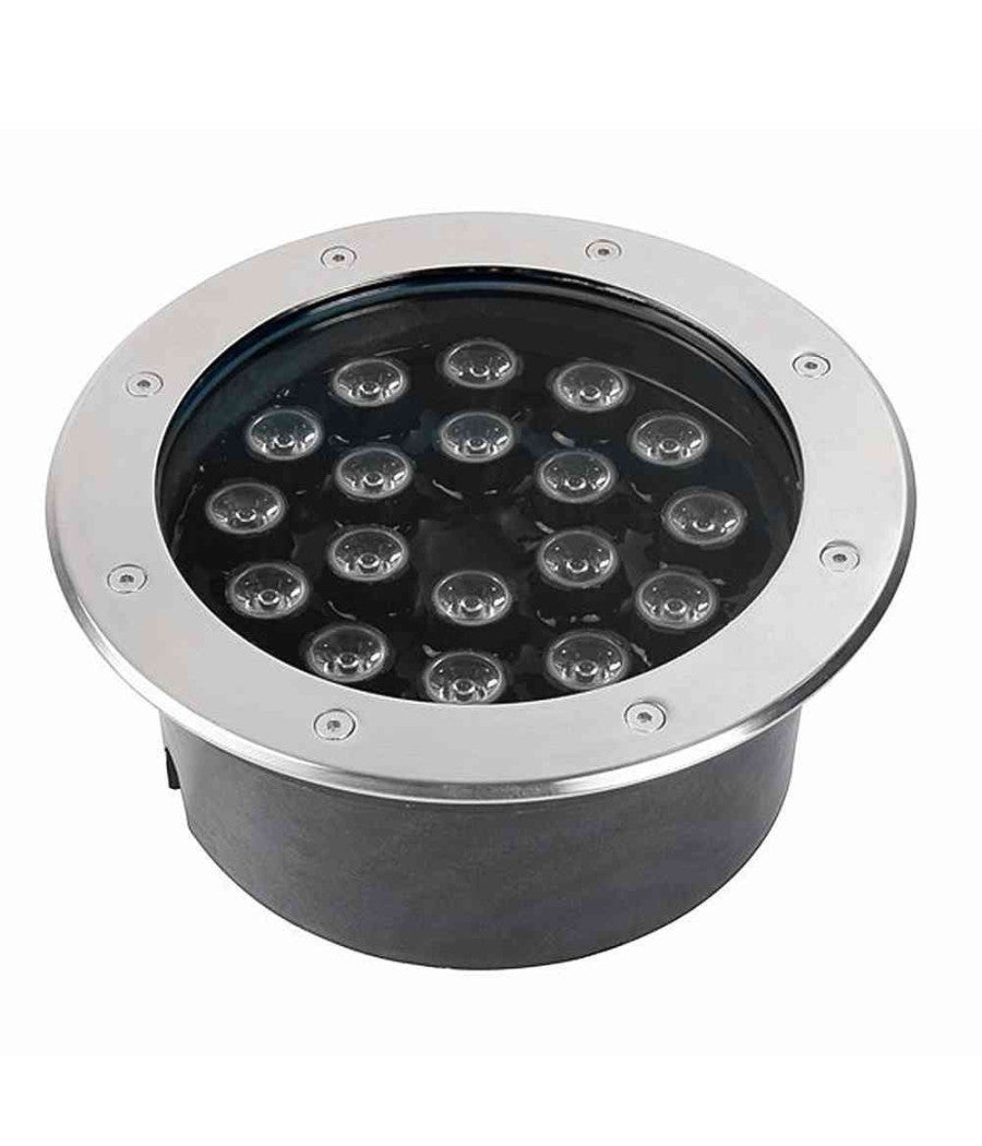 Faretto Led Segnapassi Watt Giardino Ip65 Calpestabile Per Esterno Impermeabile  -bianco Freddo-18 Watt      