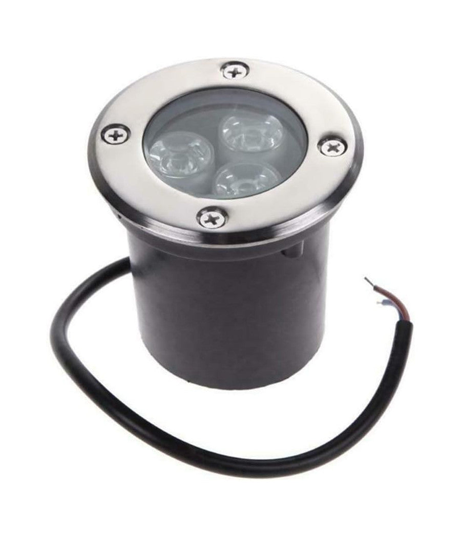 Faretto Led Segnapassi Watt Giardino Ip65 Calpestabile Per Esterno Impermeabile  -bianco Freddo-3 Watt      