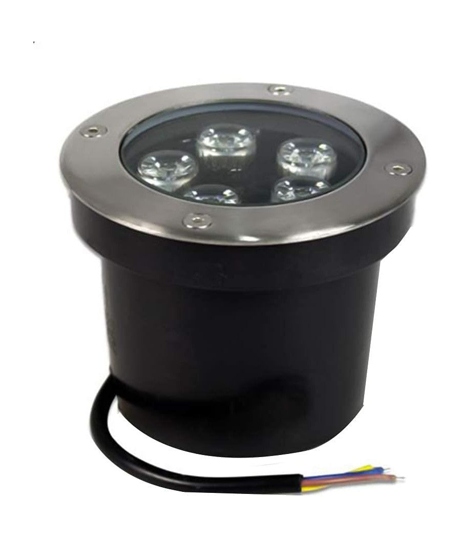 Faretto Led Segnapassi Watt Giardino Ip65 Calpestabile Per Esterno Impermeabile  -bianco Freddo-5 Watt      