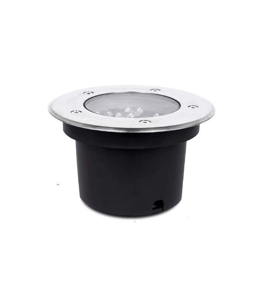 Faretto Led Segnapassi Watt Giardino Ip65 Calpestabile Per Esterno Impermeabile  -bianco Freddo-12 Watt      