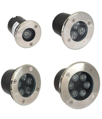 Faretto Led Segnapassi Watt Giardino Ip65 Calpestabile Per Esterno Impermeabile         