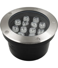 Faretto Led Segnapassi Watt Giardino Ip65 Calpestabile Per Esterno Impermeabile  -bianco Freddo-18 Watt      