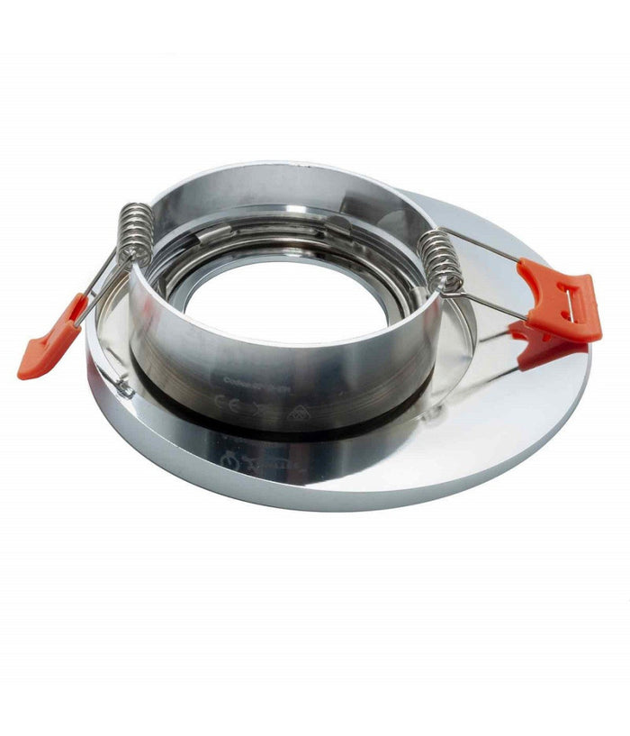 Faretto Led Smart Incasso 65mm Led 5w Gu10 Intelligente Wifi Rgb Cct Alexa Google  Silver       