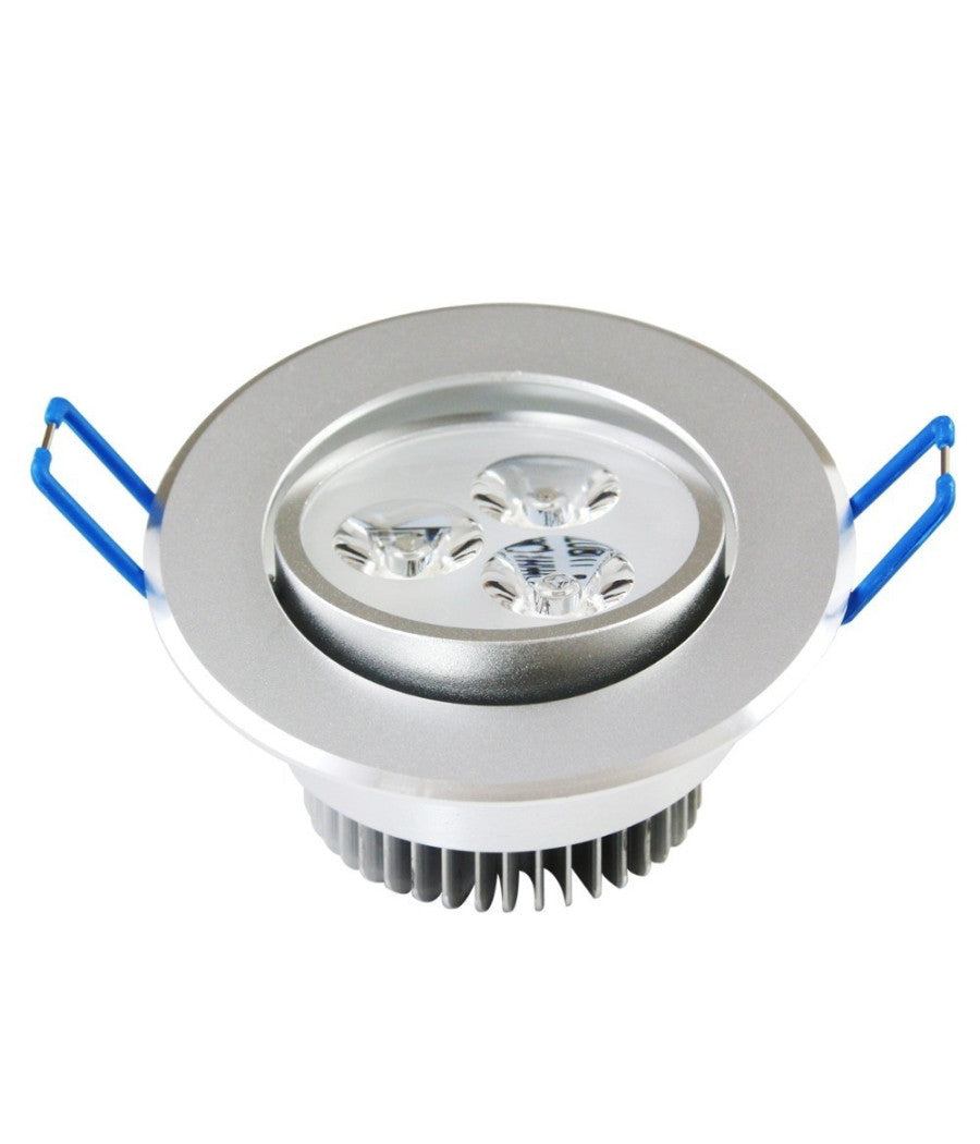 Faretto Led Spot Da Incasso 3w Lampada Da Soffitto Down Light Led Freddo Caldo  -bianco Freddo      -