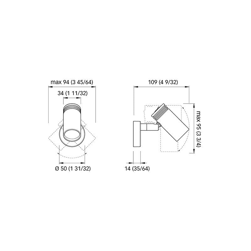 FARETTO ORIENTABILE MOD.JACOB