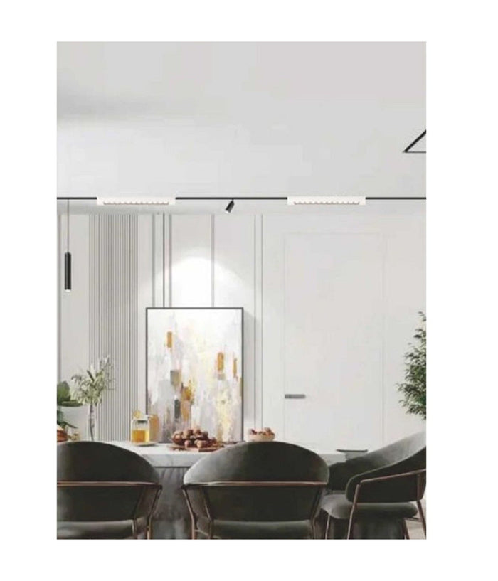 Faretto Orientabile Binario 26 W 12led Bianco Nero Luce 3000k 6500k 4000k Pst-47         