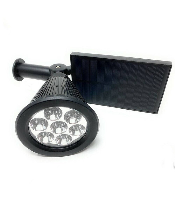 Faretto Picchetto Pannello Solare 3watt Faro Crepuscolare Luce 6500k 3000k So-gd         