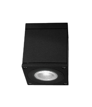 Faretto Plafoniera Soffitto Led Gu10 Lampada Quadrata Esterno Impermeabile Ip65         