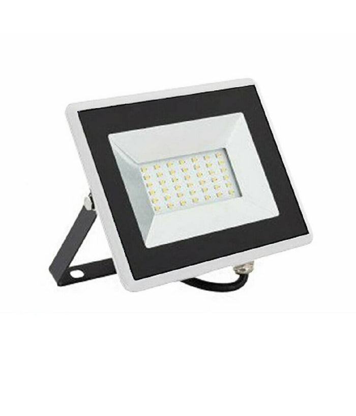 Faretto Proiettore Da Esterno 20w Bianco Ip65 Luce Calda Fredda Naturale F20w-b1  -bianco Freddo      -