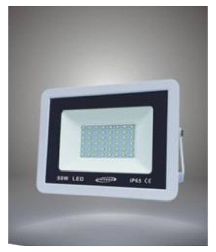 Faretto Proiettore Da Esterno 50w Bianco Ip65 Luce Calda Fredda Naturale  -bianco Freddo      -