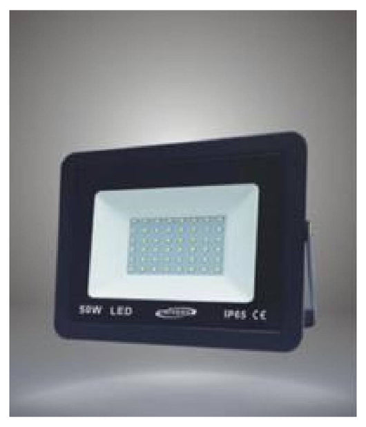 Faretto Proiettore Da Esterno 50w Nero Ip65 Luce Calda Fredda Naturale  -bianco Freddo      -