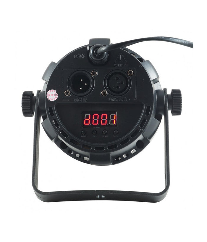 Faretto Proiettore Effetto Luce Dmx 512 Flat Par Light Rgbw 12 Led 30w         