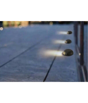 Faretto Segnapassi Led Calpestabile Radente 12v Luce Naturale Ip65 3w Monofascio         