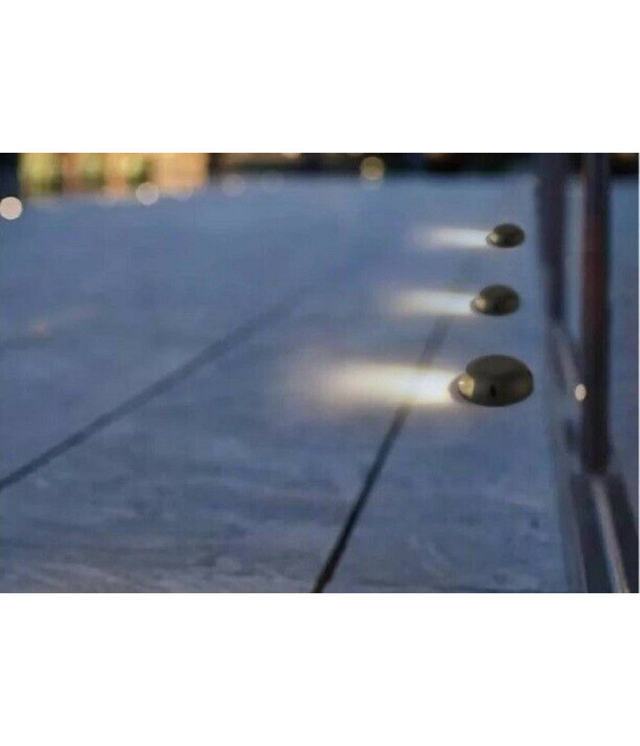 Faretto Segnapassi Led Calpestabile Radente 12v Luce Naturale Ip65 3w Monofascio         
