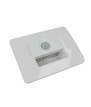 Faretto Segnapasso A Led Per Scatola 503 Con Sensore Movimento Luce Fredda 6500k  Bianco       
