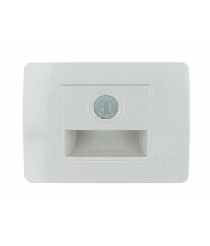 Faretto Segnapasso A Led Per Scatola 503 Con Sensore Movimento Luce Fredda 6500k         