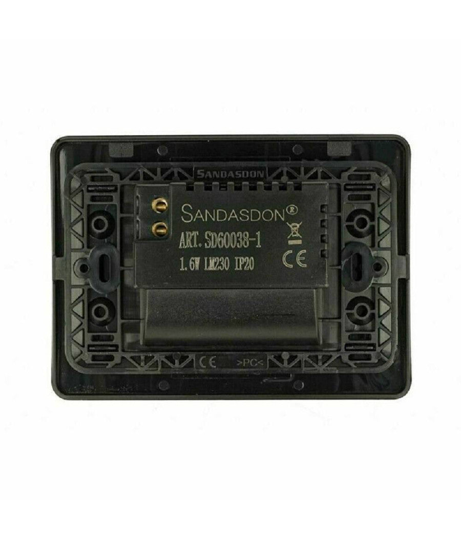 Faretto Segnapasso A Led Per Scatola 503 Con Sensore Movimento Luce Fredda 6500k         