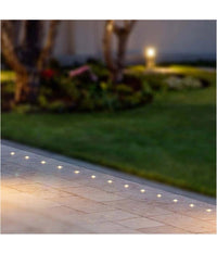 Faretto Segnapasso Led 0,5 W Punto Luce Da Incasso Per Esterno Giardino Ip67 210  -bianco Caldo      -