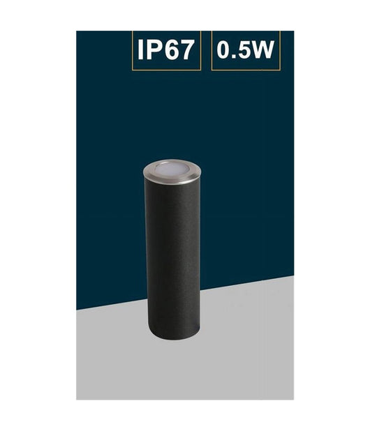 Faretto Segnapasso Led 0,5 W Punto Luce Da Incasso Per Esterno Giardino Ip67 210         