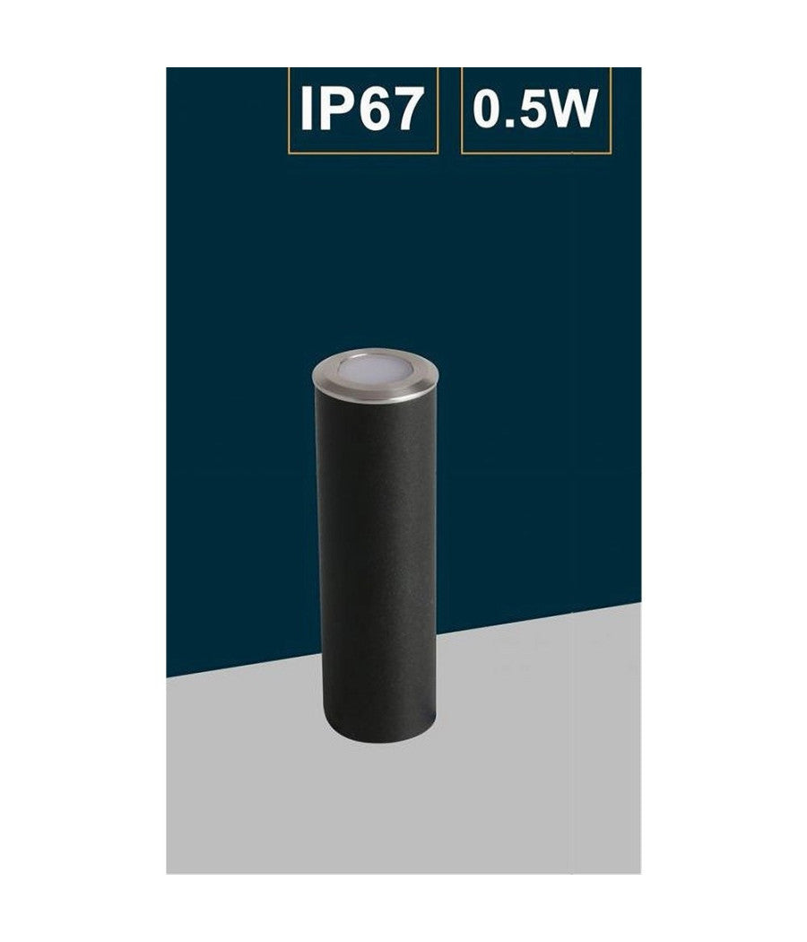 Faretto Segnapasso Led 0,5 W Punto Luce Da Incasso Per Esterno Giardino Ip67 210  -bianco Caldo      -