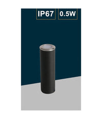 Faretto Segnapasso Led 0,5 W Punto Luce Da Incasso Per Esterno Giardino Ip67 210         