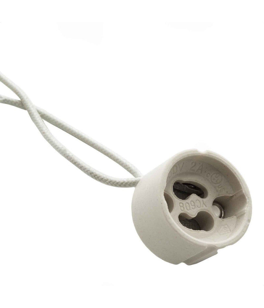 Faretto Smart Gesso Tondo Led Gu10 Wifi Luce Incasso Rgb Cct Alexa Google 125mm         