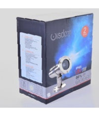 Faretto Spot Light Per Esterno Da Giardino 6 Watt Luce Calda Fredda Verde Rgb  -verde      -