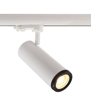 Faretto Track Led Cob 14 Watt Binario Trifase Luce 3000k 4000k Orientabile 230v         