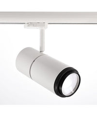 Faretto Track Led Cob 34 W Binario Trifase Vetrine Negozio 230v Luce 3000k 4000k  -bianco Caldo      -