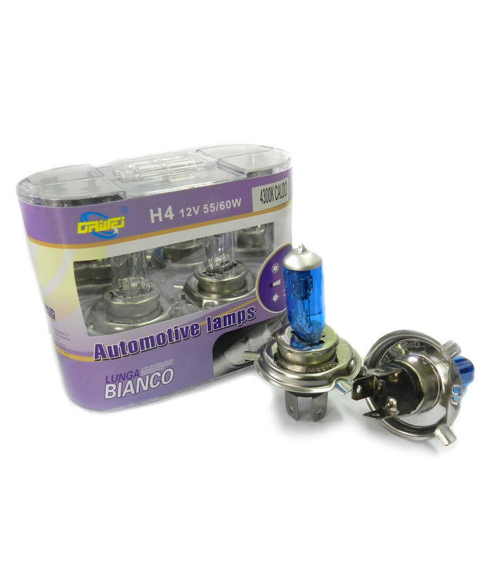 Fari Lampadine Xeno Auto Attacco H1 H4 H7 Bianco Caldo Freddo Ad Alta Luminosità   -bianco Caldo      H4-