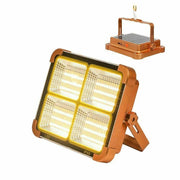 Faro 120W faretto LED con pannello solare integrato luce bianca naturale SOS IP66 - ZENCOCCO