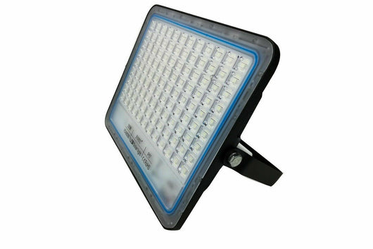 Faro 200W Faretto LED Con Pannello Solare Crepuscolare Luce Fredda IP67 - ZENCOCCO