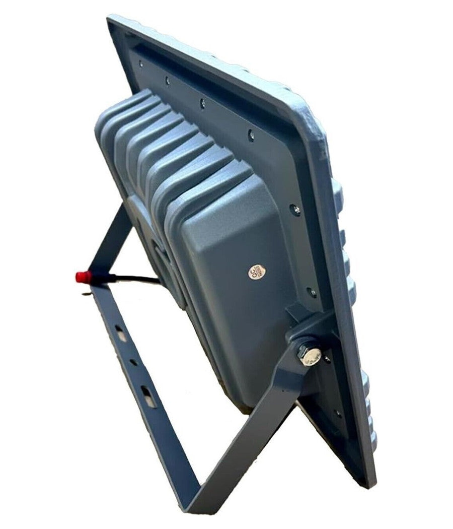 Faro 600 Watt Con Pannello Solare Luce Forte Telecomando Batteria Lunga Durata         