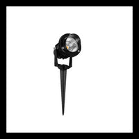 Faro a led a picchetto FADE rotondo 5W IP65 colore Nero Beneito faure