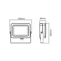 Faro a led SKY 150W IP65 Luce molto calda 2200K