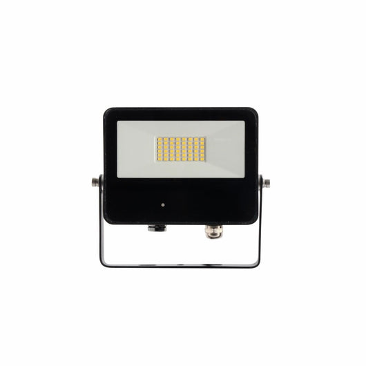 Faro a led SKY 30W IP65 con sensore integrato 4000k Nero