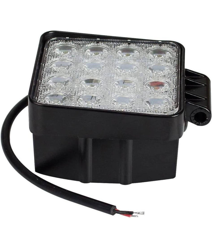 Faro A Led Supplementare Per Auto Barca Camion Set Da 10pz 48w Lampada 12-24v         