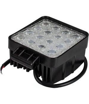 Faro A Led Supplementare Per Auto Barca Camion Set Da 10pz 48w Lampada 12-24v         