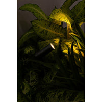 Faro Barcelona - Paletto da Esterno Seth LED 6W 2700K - IP44, Orientabile, Luce da giardino nera - 28 cm