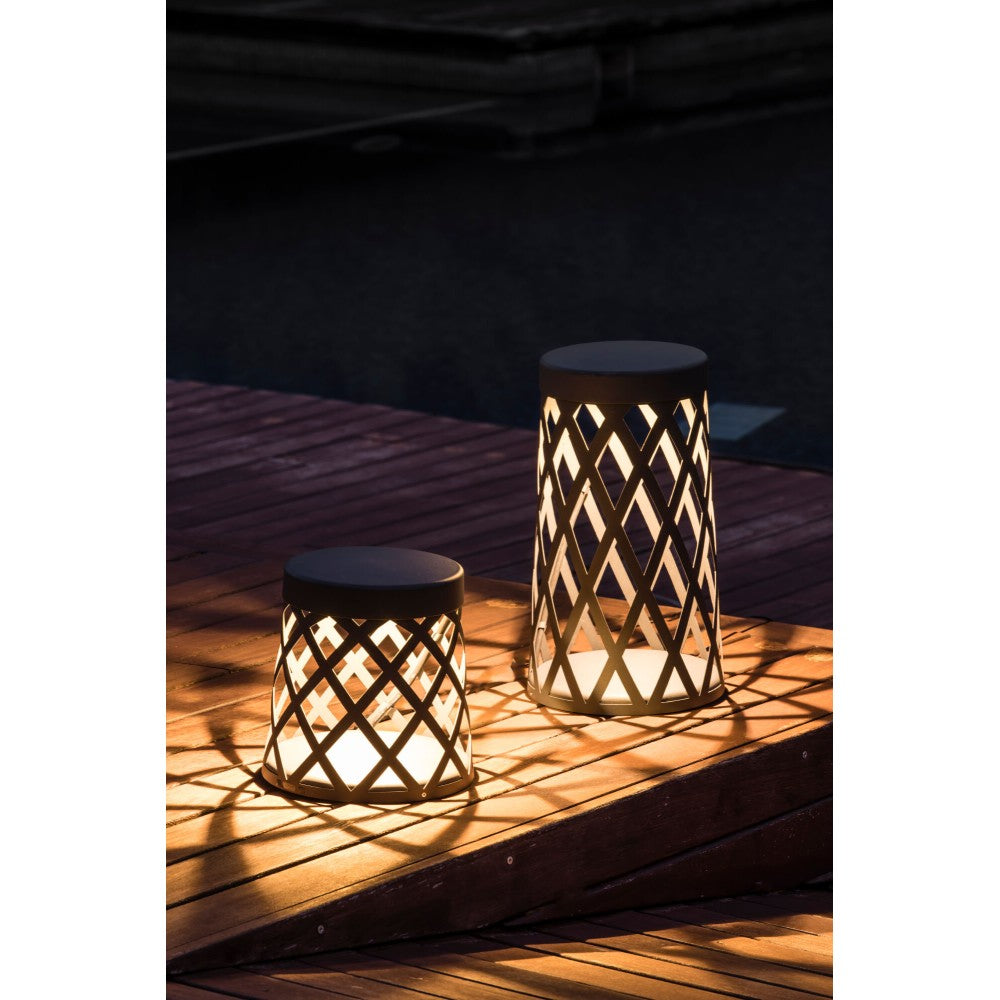 Faro Barcelona - Paletto da esterno Shadow Led integrato 11W - Lampada da terra per giardini e vialetti, 516lm, 3000K - 45 cm